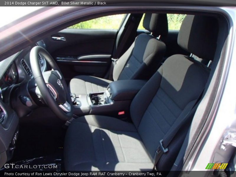 Billet Silver Metallic / Black 2014 Dodge Charger SXT AWD