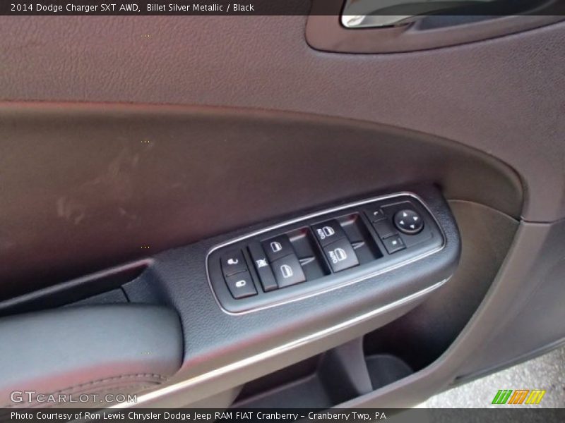Billet Silver Metallic / Black 2014 Dodge Charger SXT AWD