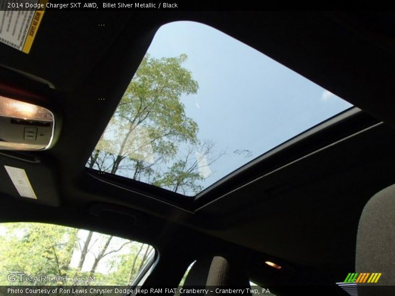Billet Silver Metallic / Black 2014 Dodge Charger SXT AWD