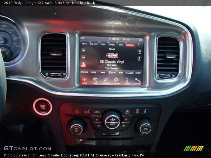 Controls of 2014 Charger SXT AWD