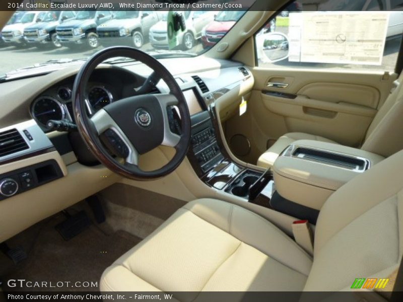 Cashmere/Cocoa Interior - 2014 Escalade Luxury AWD 