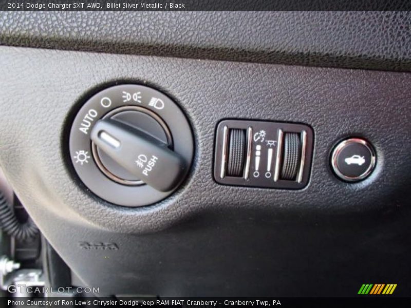 Controls of 2014 Charger SXT AWD