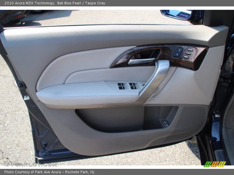 Bali Blue Pearl / Taupe Gray 2010 Acura MDX Technology