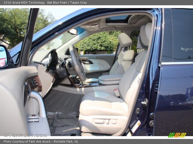 Bali Blue Pearl / Taupe Gray 2010 Acura MDX Technology