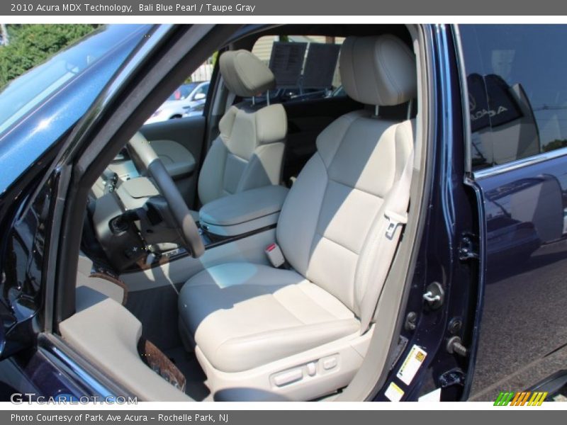Bali Blue Pearl / Taupe Gray 2010 Acura MDX Technology