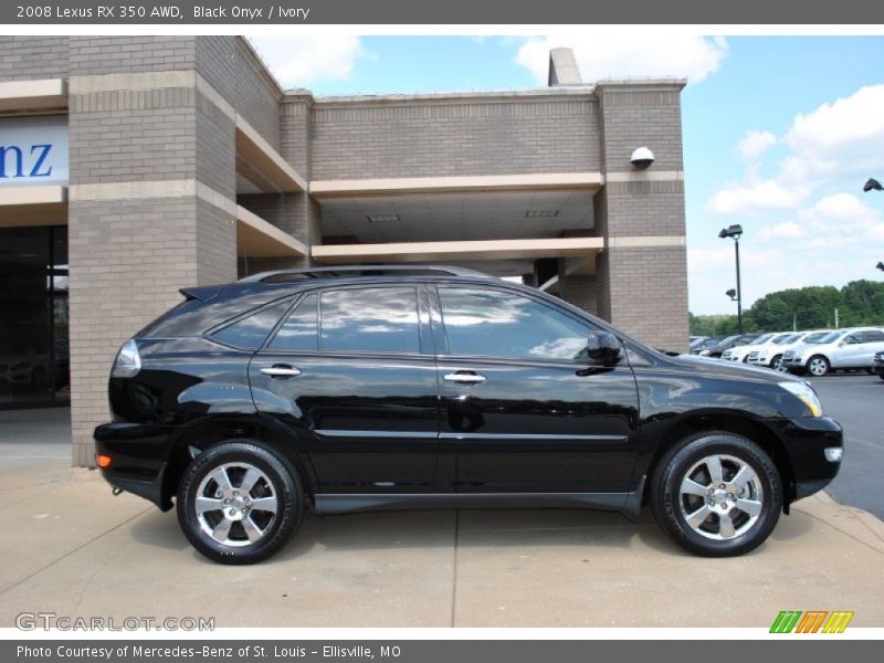 Black Onyx / Ivory 2008 Lexus RX 350 AWD