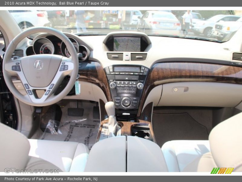 Bali Blue Pearl / Taupe Gray 2010 Acura MDX Technology