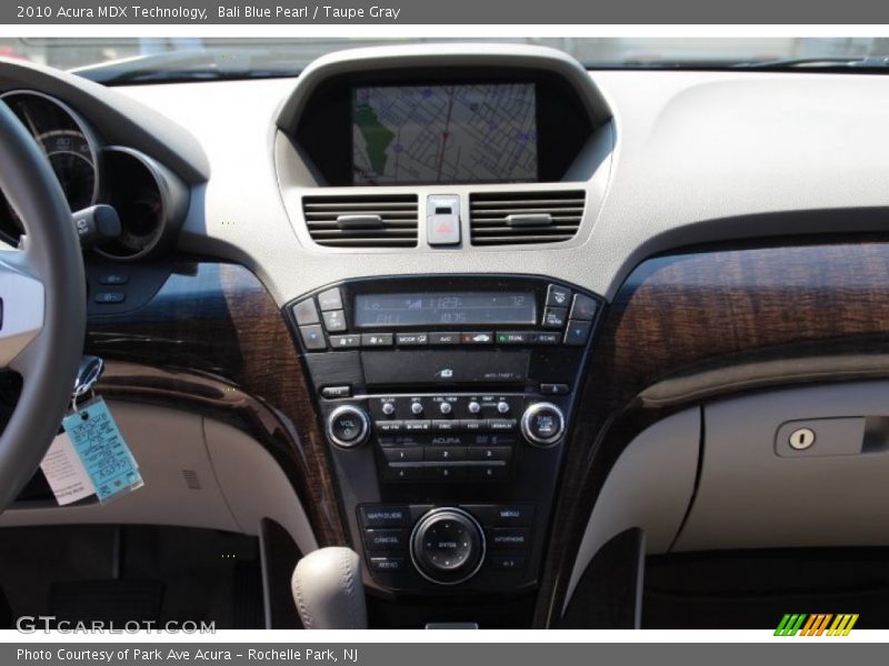 Bali Blue Pearl / Taupe Gray 2010 Acura MDX Technology