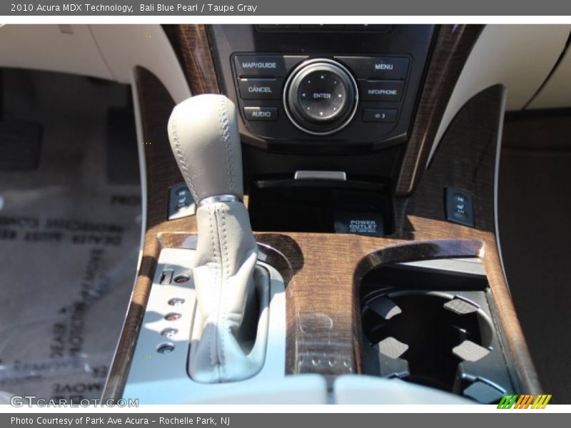 Bali Blue Pearl / Taupe Gray 2010 Acura MDX Technology