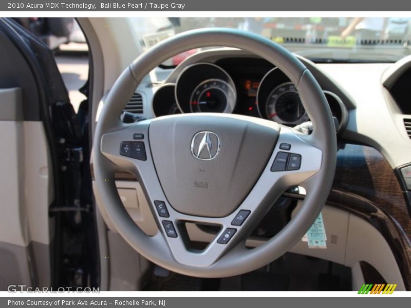 Bali Blue Pearl / Taupe Gray 2010 Acura MDX Technology