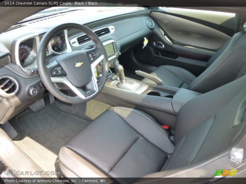 Black Interior - 2014 Camaro SS/RS Coupe 