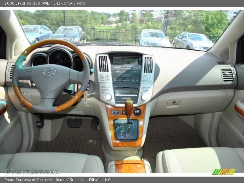 Black Onyx / Ivory 2008 Lexus RX 350 AWD