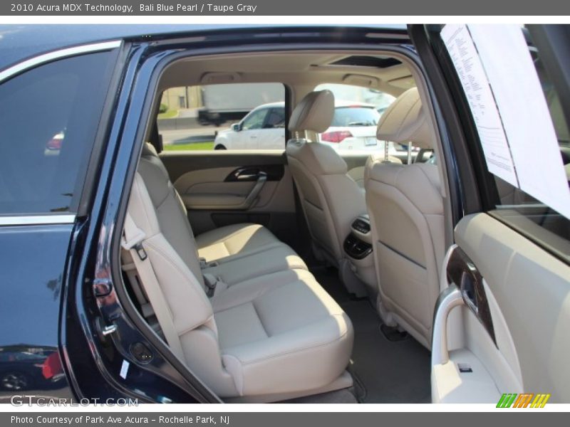 Bali Blue Pearl / Taupe Gray 2010 Acura MDX Technology