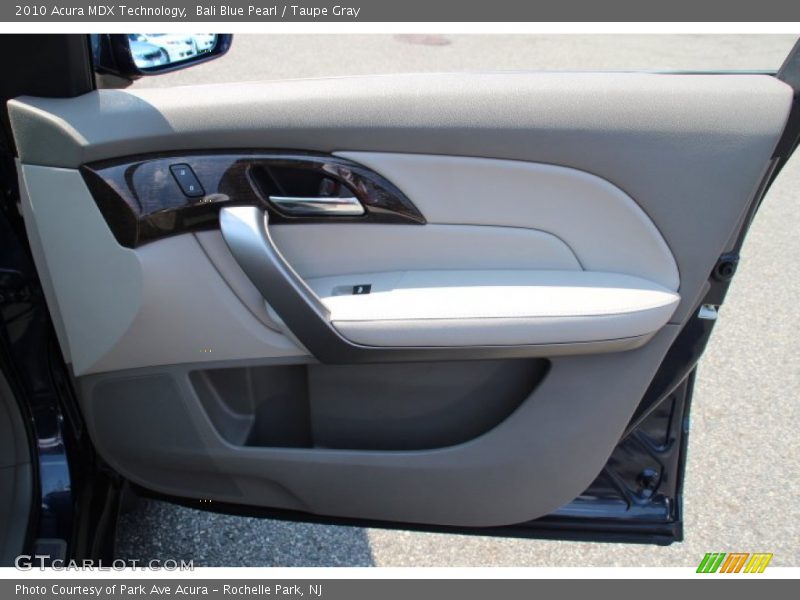 Bali Blue Pearl / Taupe Gray 2010 Acura MDX Technology