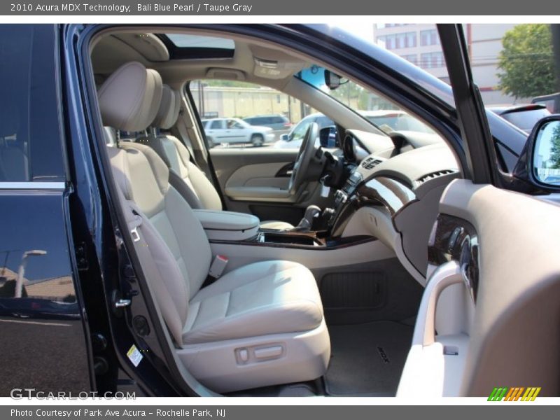 Bali Blue Pearl / Taupe Gray 2010 Acura MDX Technology