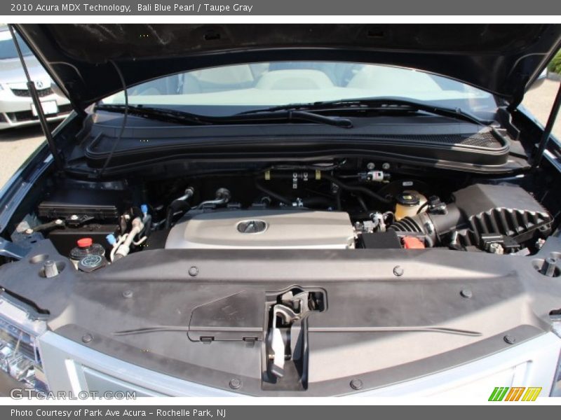 Bali Blue Pearl / Taupe Gray 2010 Acura MDX Technology