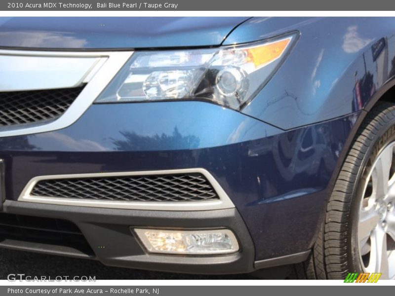 Bali Blue Pearl / Taupe Gray 2010 Acura MDX Technology