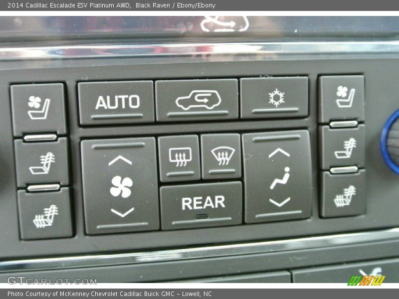 Controls of 2014 Escalade ESV Platinum AWD