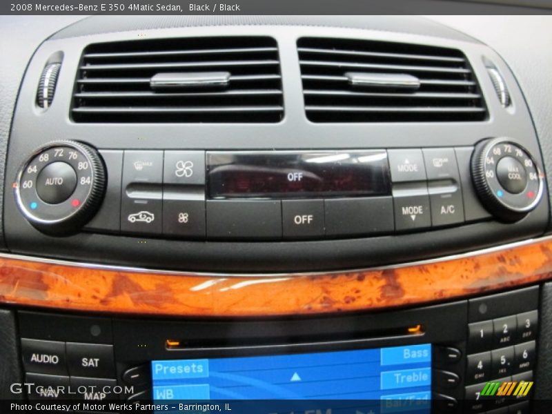 Black / Black 2008 Mercedes-Benz E 350 4Matic Sedan