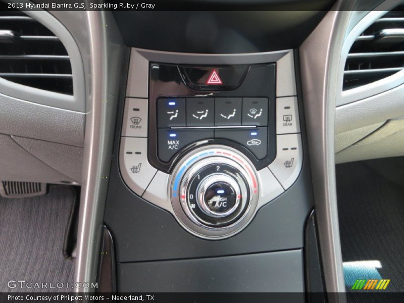 Sparkling Ruby / Gray 2013 Hyundai Elantra GLS