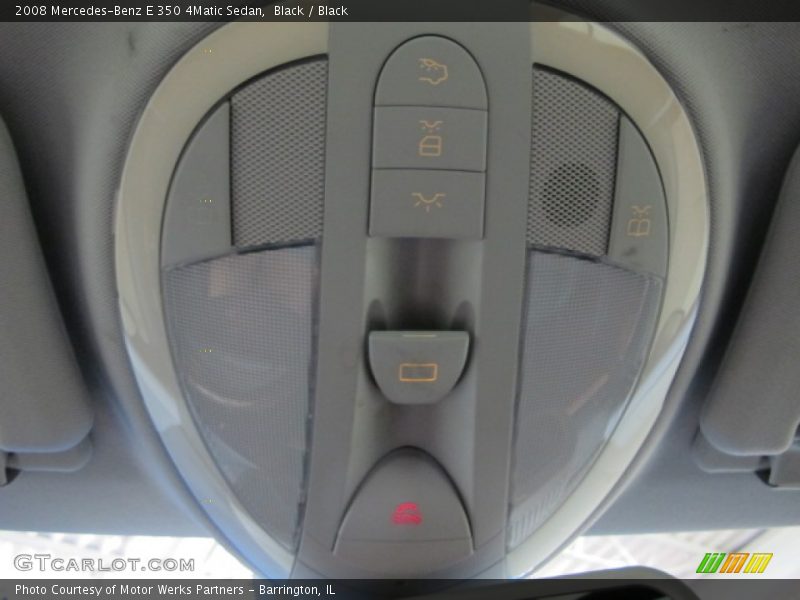 Black / Black 2008 Mercedes-Benz E 350 4Matic Sedan