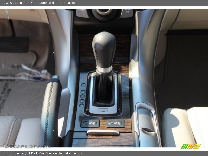 Basque Red Pearl / Taupe 2010 Acura TL 3.5