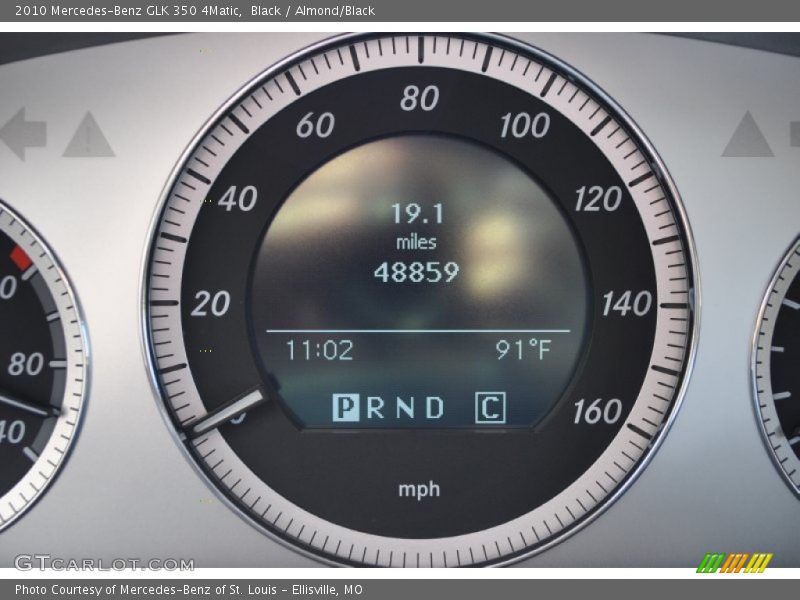 Black / Almond/Black 2010 Mercedes-Benz GLK 350 4Matic