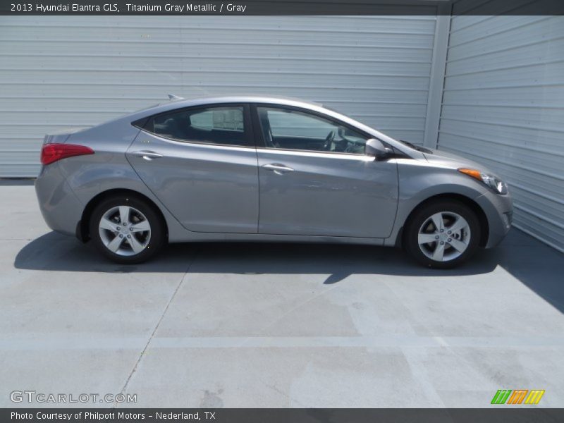 Titanium Gray Metallic / Gray 2013 Hyundai Elantra GLS