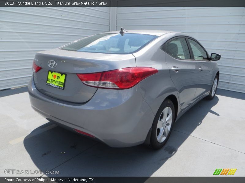 Titanium Gray Metallic / Gray 2013 Hyundai Elantra GLS