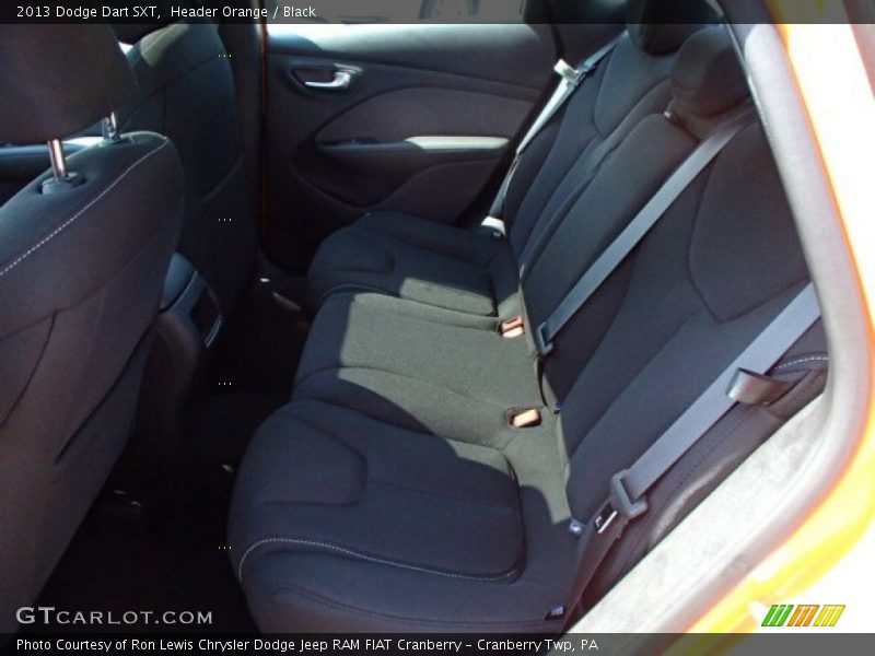 Header Orange / Black 2013 Dodge Dart SXT