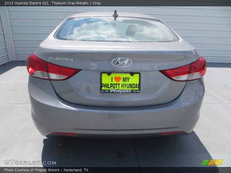 Titanium Gray Metallic / Gray 2013 Hyundai Elantra GLS