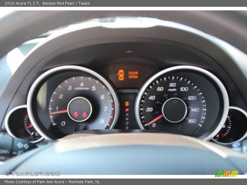 Basque Red Pearl / Taupe 2010 Acura TL 3.5