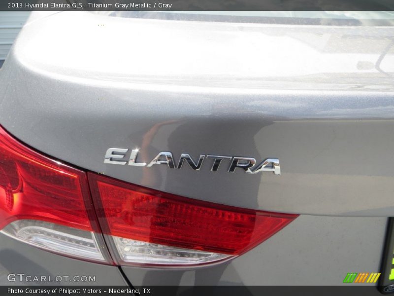 Titanium Gray Metallic / Gray 2013 Hyundai Elantra GLS