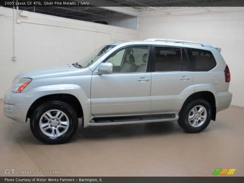 Silver Pine Metallic / Ivory 2005 Lexus GX 470