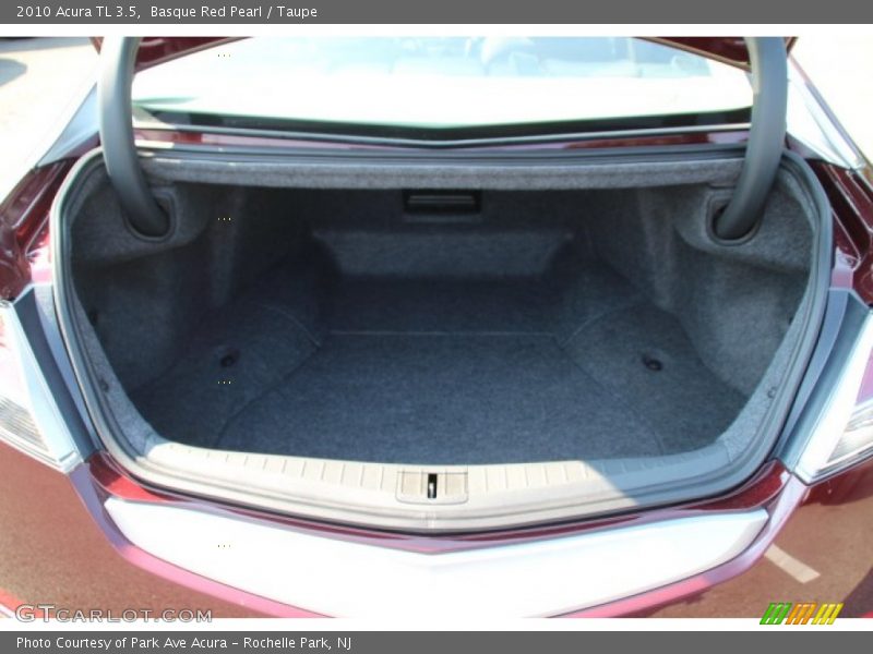 Basque Red Pearl / Taupe 2010 Acura TL 3.5