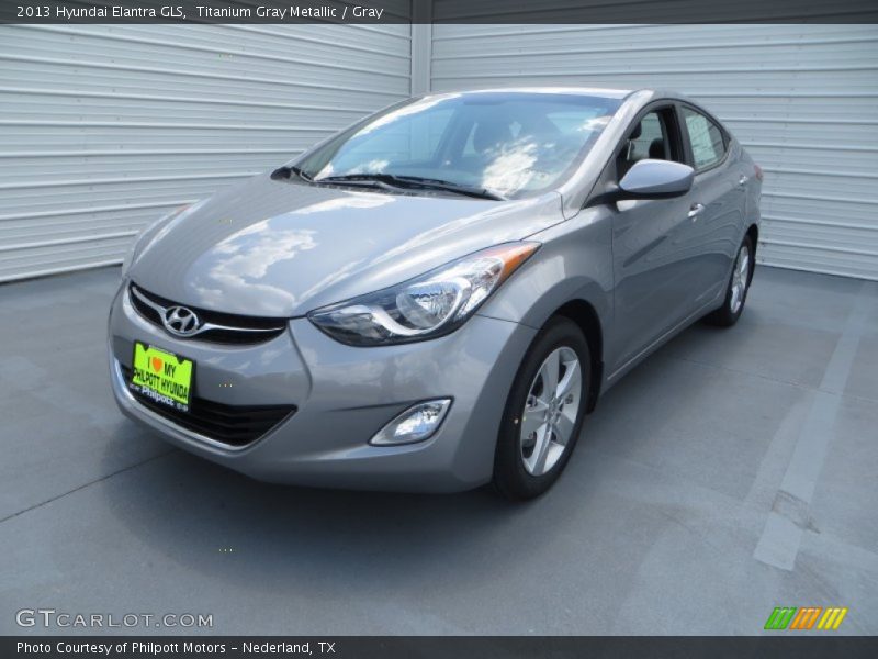 Titanium Gray Metallic / Gray 2013 Hyundai Elantra GLS