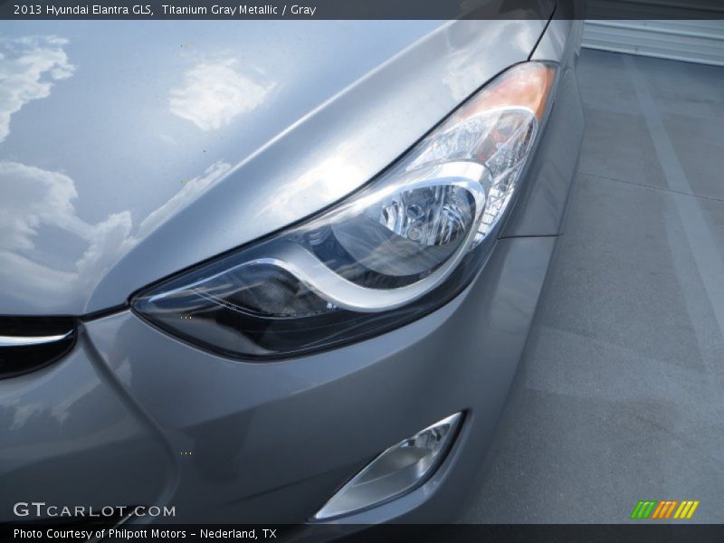 Titanium Gray Metallic / Gray 2013 Hyundai Elantra GLS
