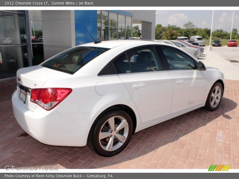 Summit White / Jet Black 2012 Chevrolet Cruze LT
