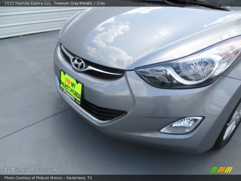Titanium Gray Metallic / Gray 2013 Hyundai Elantra GLS