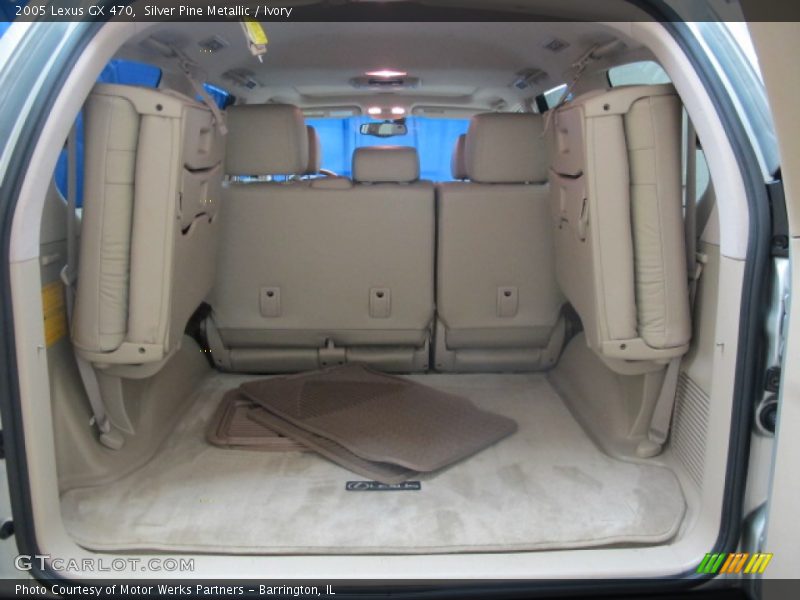 Silver Pine Metallic / Ivory 2005 Lexus GX 470