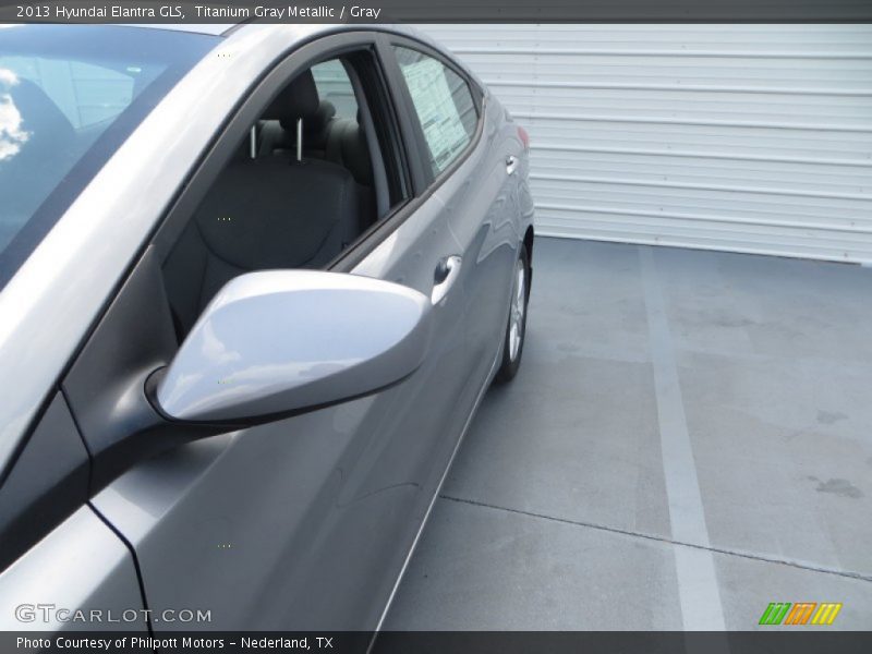 Titanium Gray Metallic / Gray 2013 Hyundai Elantra GLS