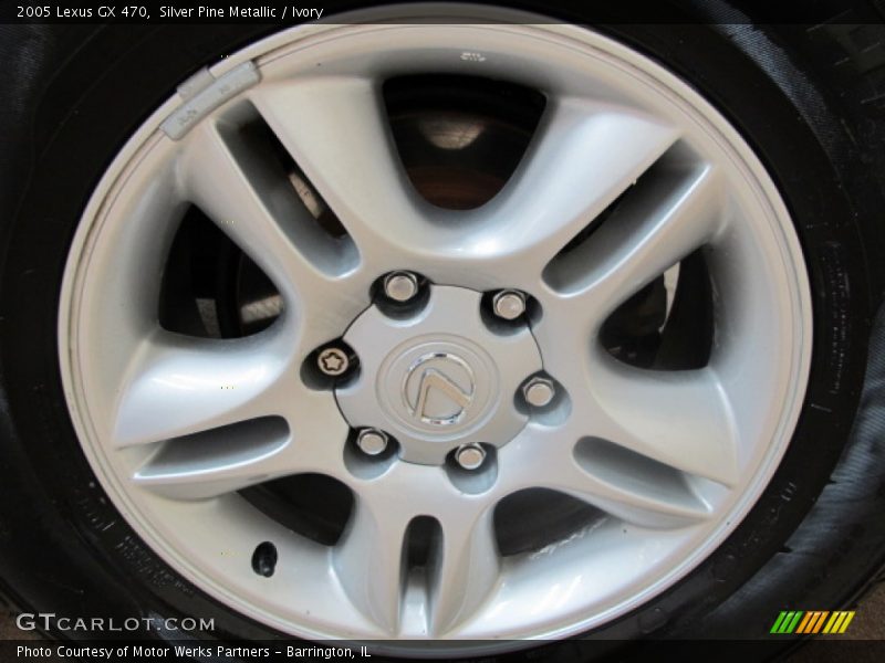 Silver Pine Metallic / Ivory 2005 Lexus GX 470