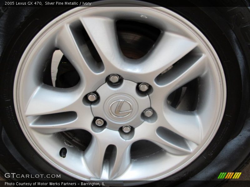 Silver Pine Metallic / Ivory 2005 Lexus GX 470