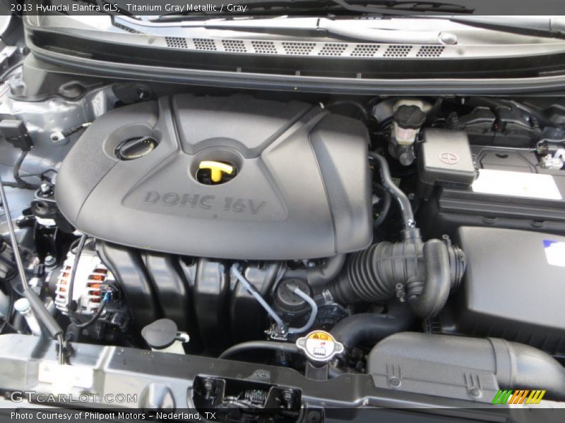 Titanium Gray Metallic / Gray 2013 Hyundai Elantra GLS