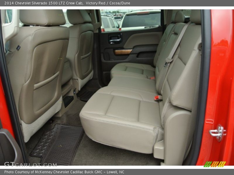 Victory Red / Cocoa/Dune 2014 Chevrolet Silverado 1500 LTZ Crew Cab