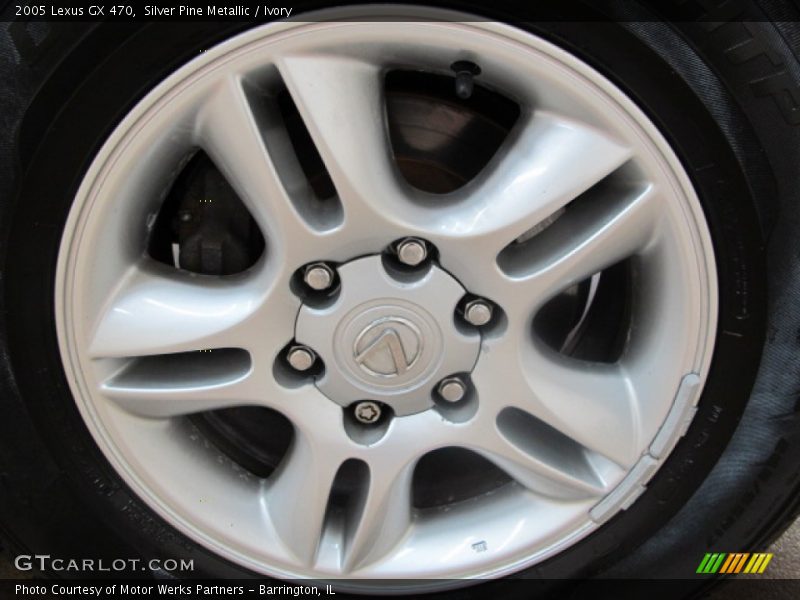 Silver Pine Metallic / Ivory 2005 Lexus GX 470