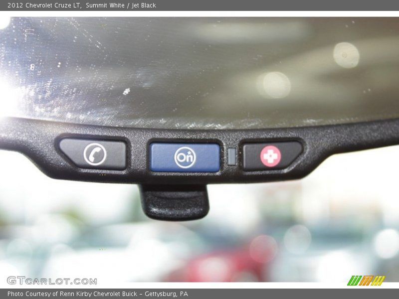 Summit White / Jet Black 2012 Chevrolet Cruze LT