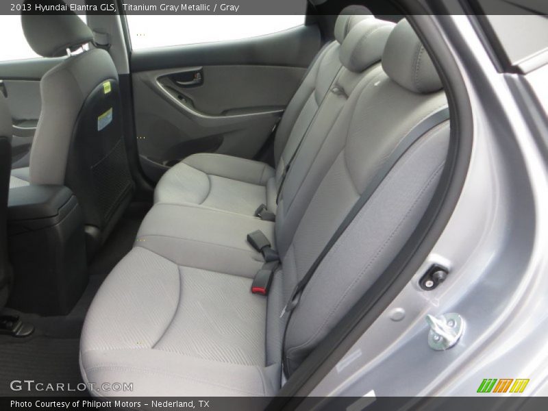 Titanium Gray Metallic / Gray 2013 Hyundai Elantra GLS
