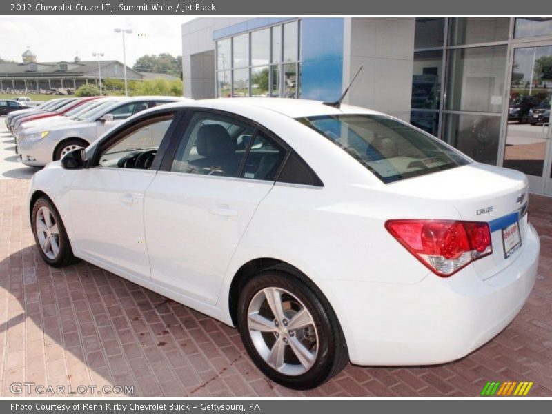 Summit White / Jet Black 2012 Chevrolet Cruze LT