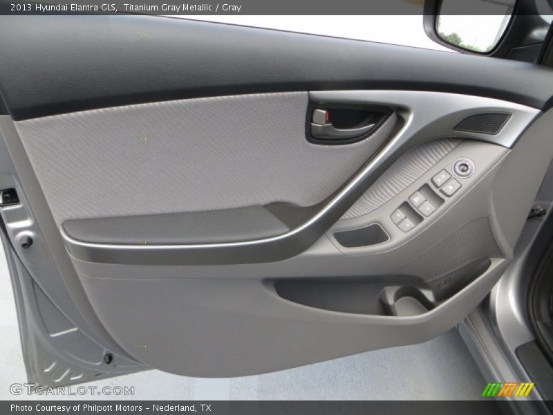 Titanium Gray Metallic / Gray 2013 Hyundai Elantra GLS